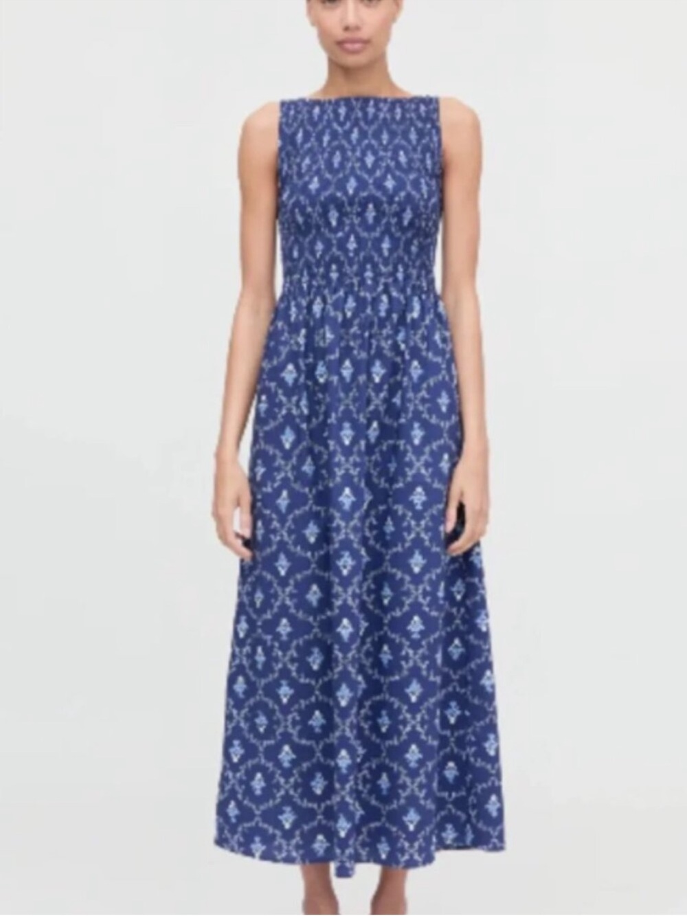 Hillhouse Home Cosima Printed Maxi Dress